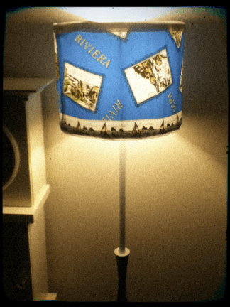 Another Adjectives find and the perfect compliment to my Margaritaville table shines brightly