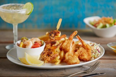 The Shrimp Trio . Credit - Michael St John