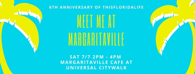 Invitation to Margaritaville Orlando on Saturday 7/7